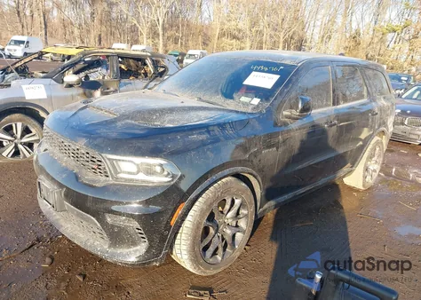 2022 Dodge Durango R/T Awd z USA, uszkodzony, nr VIN 1C4SDJCTXNC217389